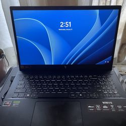 Gaming Laptop Acer Nitro V15 16gb Of Ram , 1 Tera Nvme With Windows And 1 Extra Terabyte nvme for files or games .  