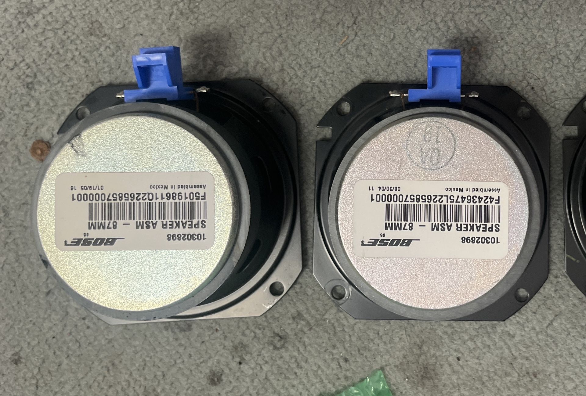 2x Bose OEM 87mm Speakers 10302898 Corvette C6 Cadillac STS Pair