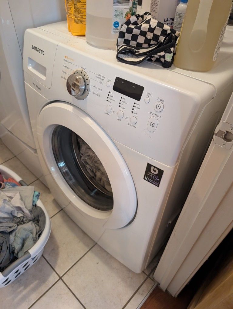 Samsung Vrt Stream Washer And Dryer With Dryer Stand