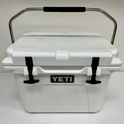 YETI Discontinued White Hard Cooler with Handle -  Roadie 20