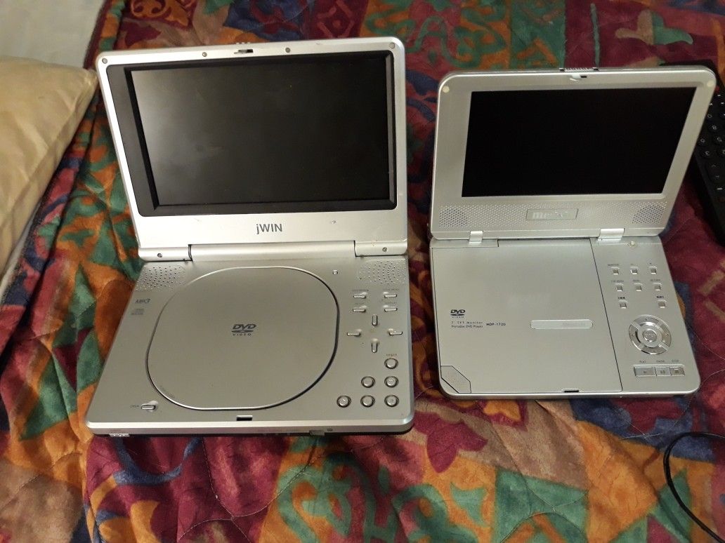 Portable DVD players