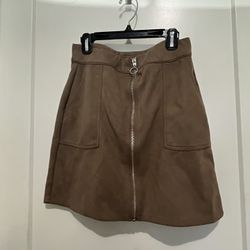 Women’s Suede Skirt