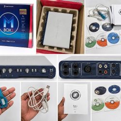 Complete Digidesign Mbox 2 Studio Bundle – Box + Manuals + Discs + iLok – Pro Tools Ready