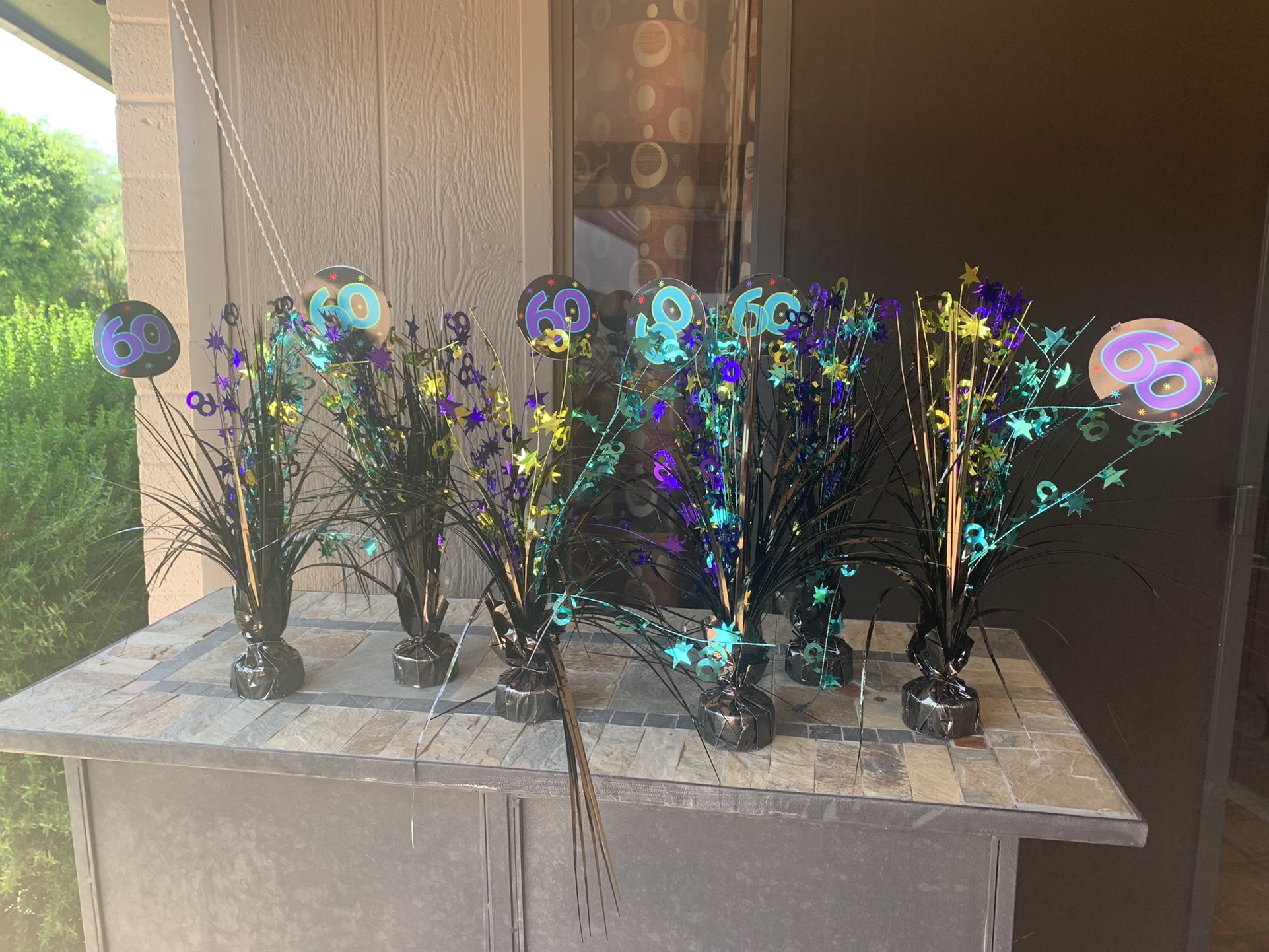 60th Party Decorations