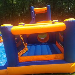 Outdoor Inflatable Water Park Pirot Blaster
