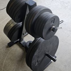 Weight Set with Stand