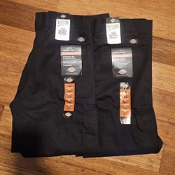 New Dickies FLEX Regular Fit Straight Leg Cargo Pants 34/30 Mens