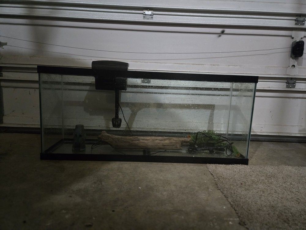 55 Gallon Aquarium Fish Tank Set