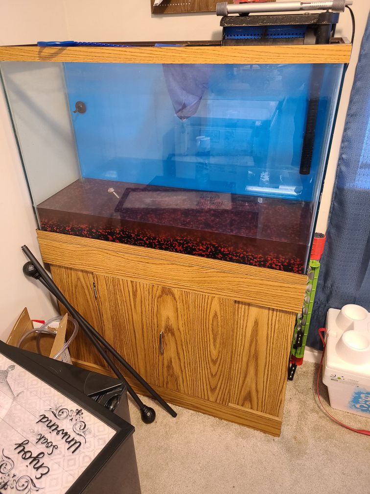 45 gallon tank with accessories. $150 or best offer