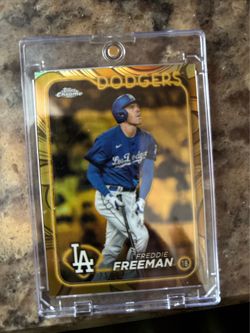 Freddie Freeman Gold Gilded #71/99
