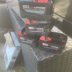 Milwaukee batteries