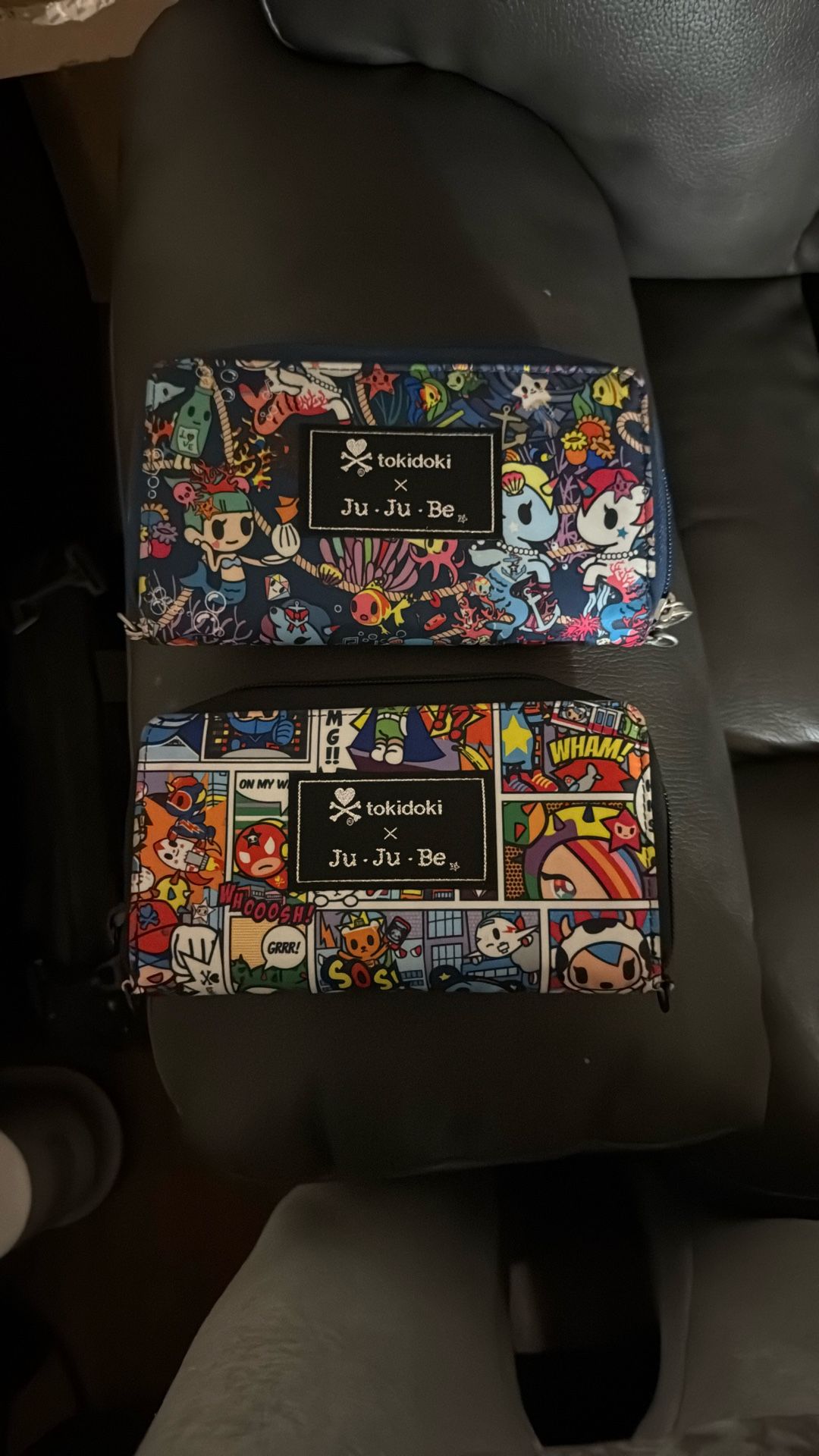 2 TokiDoki x Ju Ju Be wallets