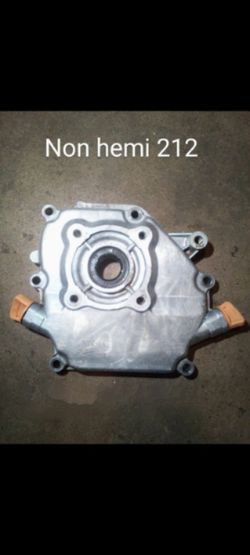 Mini bike side cover and camshaft