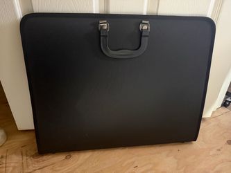 Brand New Black Artist Portfolio Case 17” x 22”