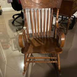 Wood Rocking Chair