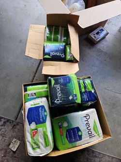 Adult diapers and bed underpads