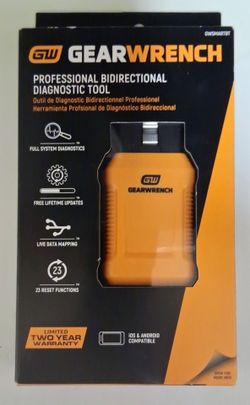 GearWrench Professional Bidirectional Diagnostic Tool & OBD2 Bluetooth Scanner