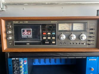 Vintage TEAC C-3RX 3-Head Cassette Deck | dbx Noise Reduction | Audiophile Hi-Fi Classic