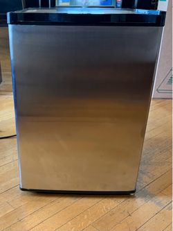 Antarctic Star 2.1 Cu. Ft. Upright Compact Freezer – Stainless Steel