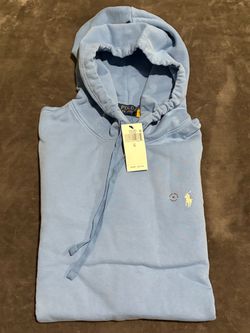 Ralph Lauren Polo Loopback Hoodie Men’s XL Light Blue
