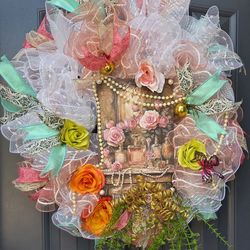 Romancing the Rose Wreath