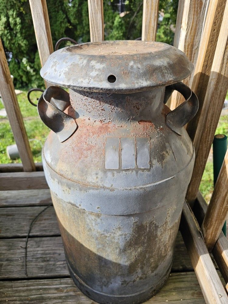 Antique Milk Can