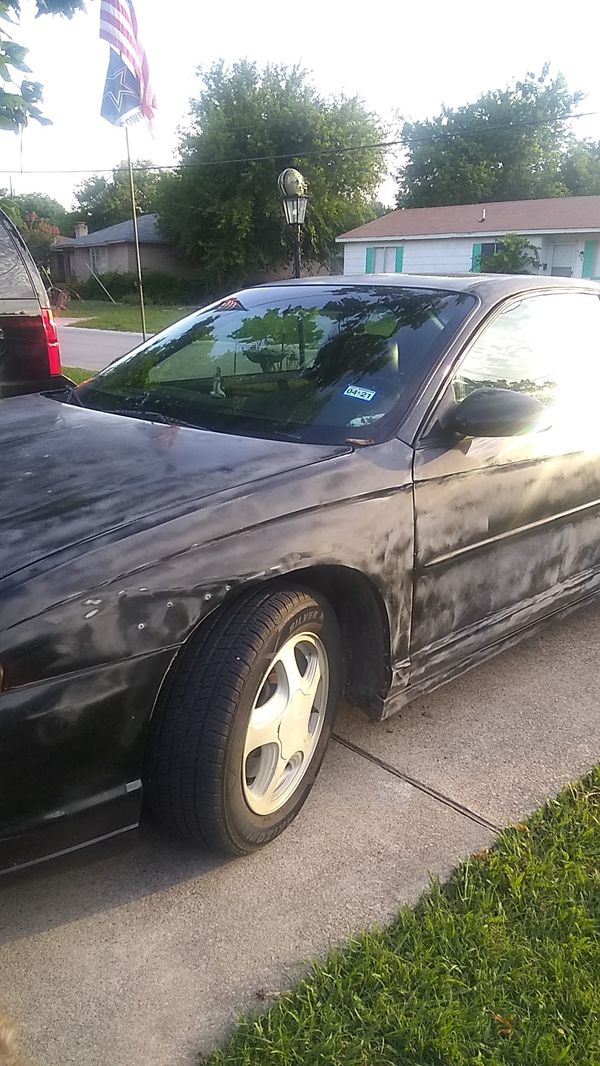 2001 Chevy Monte Carlo SS. I'm asking $5000 dollars. All new interior