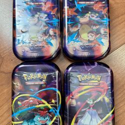 Pokemon Tins 