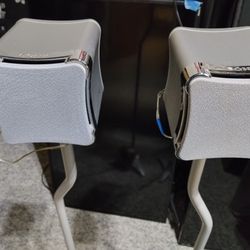 SONY PAIR OF SATELLITE SPEAKERS WITH STANDS 