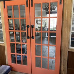 Heavy Barn Door And Hardware 