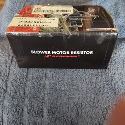 BLOWER MOTOR RESISTOR