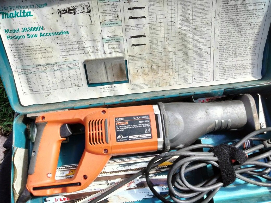 Makita Recipro Saw used Very