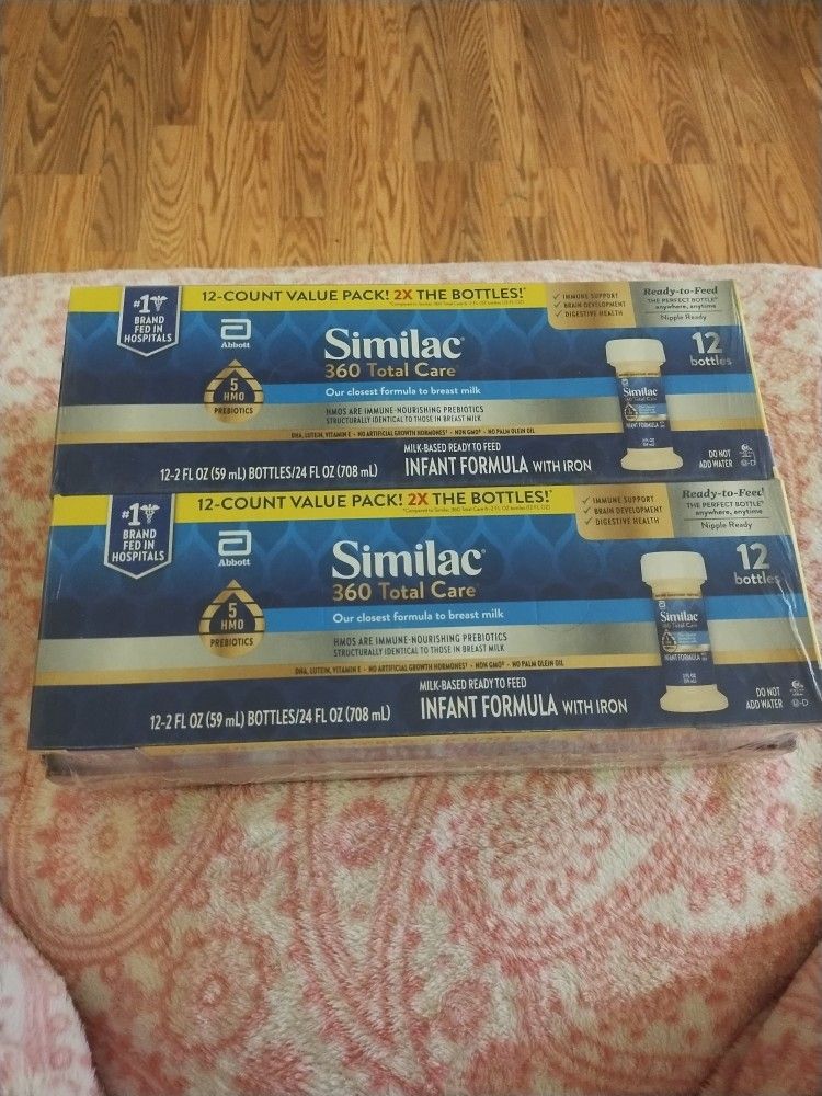 Two 12pk Box Similac Premade