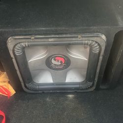 Kicker 15 L7 Square Ported Box