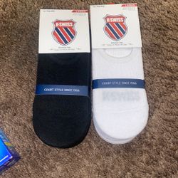 20 Pairs k-Swiss Booty Socks Women’s 9-11