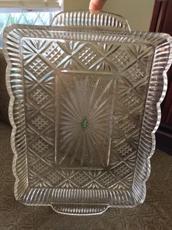 Glass platter