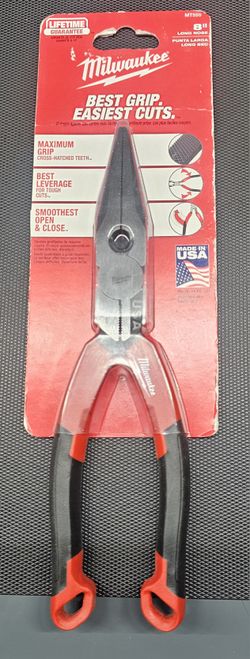 Milwaukee 8" Long Nose Pliers