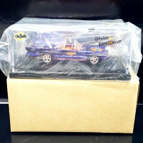 ミニカー HOTWHEELS DREAM Halloween BAT MOBILE Hot Wheels Dream Halloween 1966 TV Batmobile 66 Batman HW DC WB