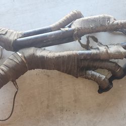 Headers And 6.2 Intake Manifold and Throttle Body For 2014 GMC Sierra 