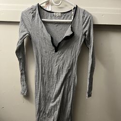 Striped Dress Button Up
