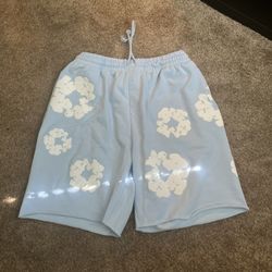 Denim cotton wreath XL