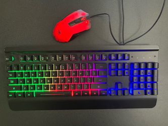 gaming mouse and keyboard