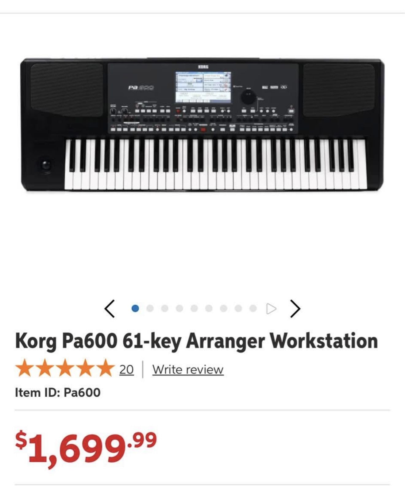 Korg Pa600