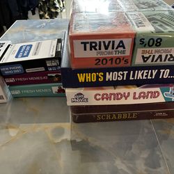 Game lot What Do You Meme? My Little Pony Scrabble Trivia Card Board Games