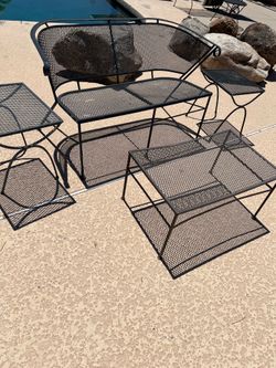 Outdoor patio set