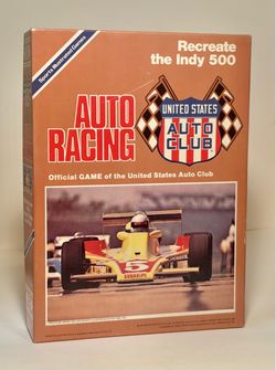 Vintage Indy 500 Avalon Hill game