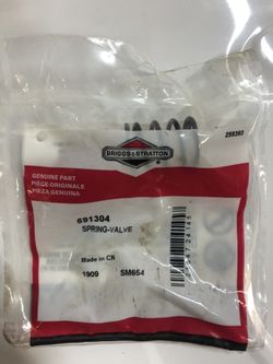 Briggs and Stratton valve spring