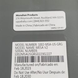 UPPAbaby Mesa V2 infant car seat