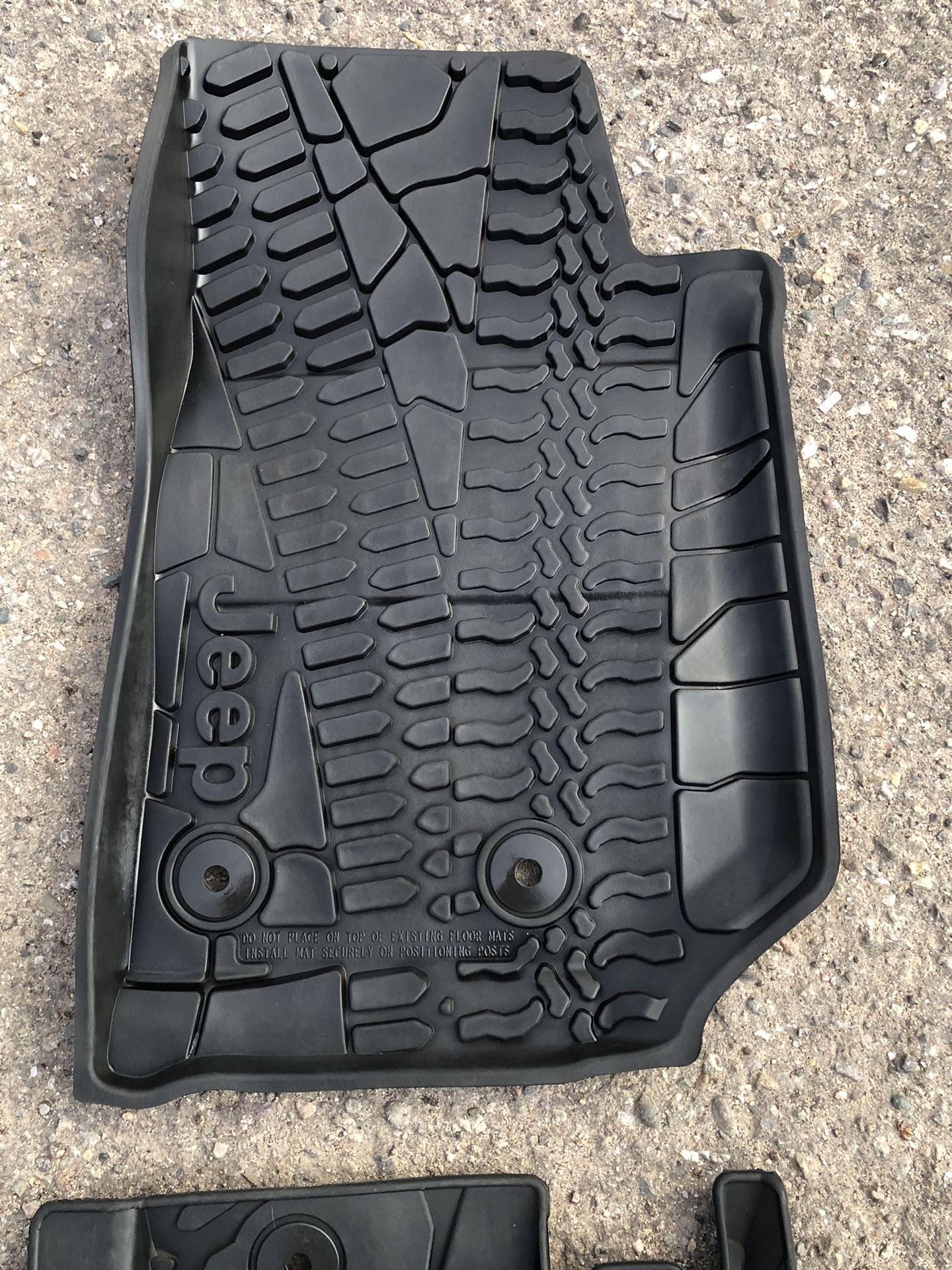 Jeep Wrangler Factory Mats 