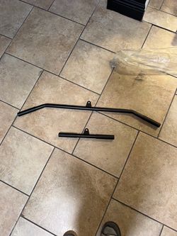 New Lat Pulldown and Straight Bar Cable Attachments
